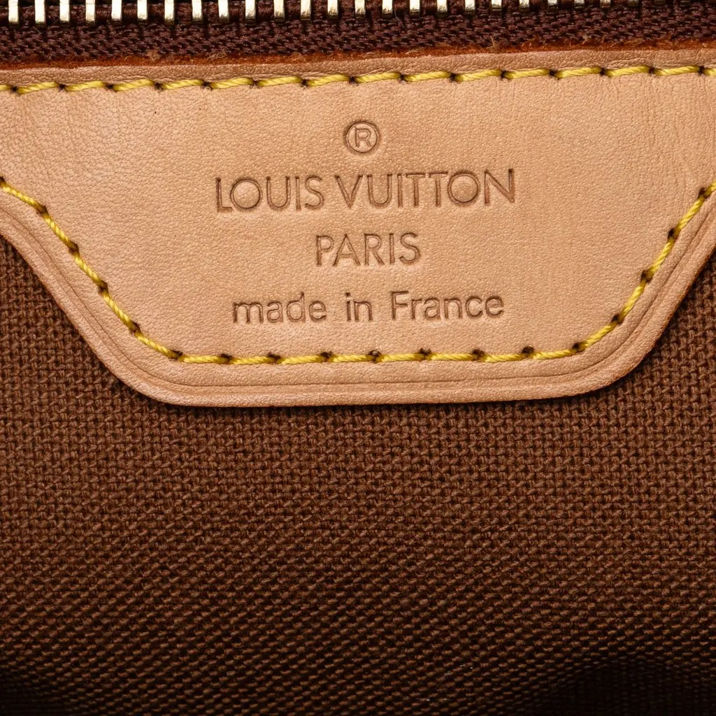 Louis Vuitton Monogram Cabas Piano Brown Canvas Very good - Box View