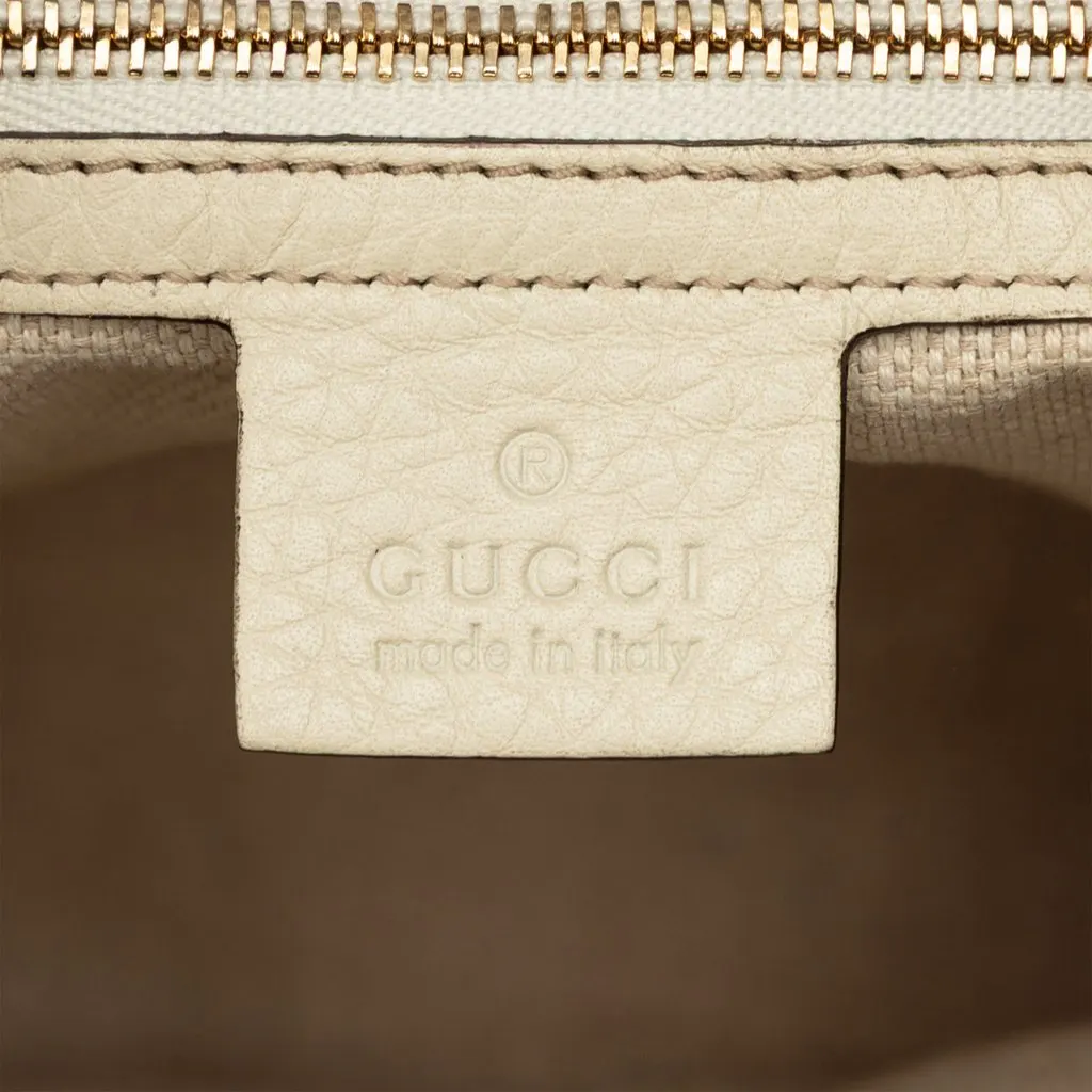 Gucci Small Leather Soho Satchel Brown Leather Very good - Box View