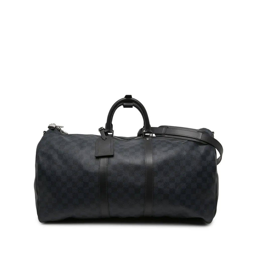 Louis Vuitton Damier Cobalt Keepall Bandouliere 55