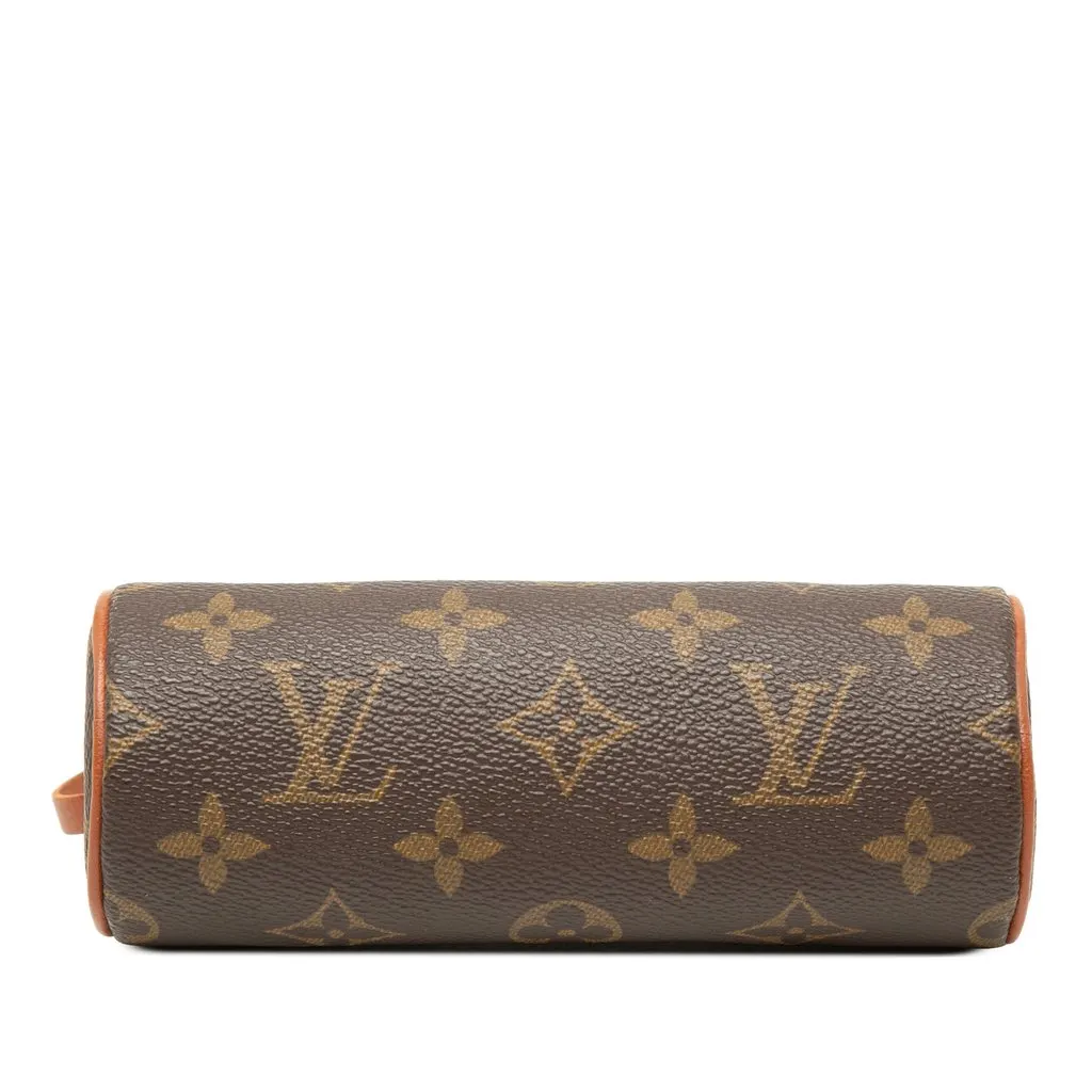 Louis Vuitton Monogram Papillon Pochette Brown Very good - Inside View