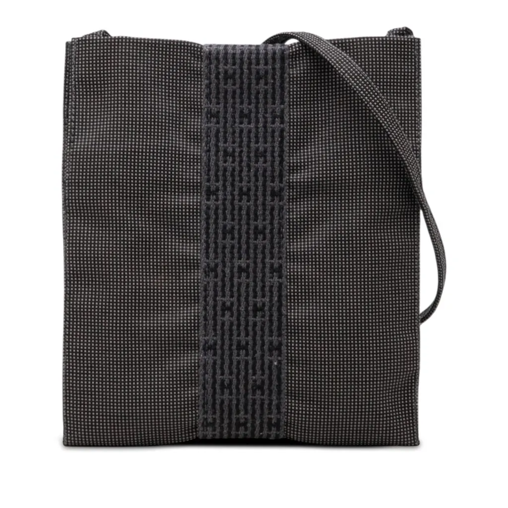 Hermès Canvas Herline Pochette MultiColor Canvas Very good - Front View