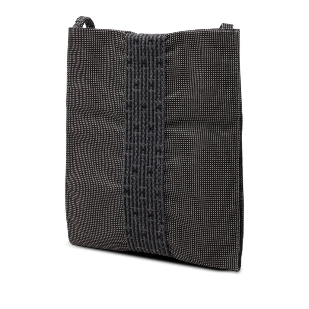 Hermès Canvas Herline Pochette MultiColor Canvas Very good - Back View