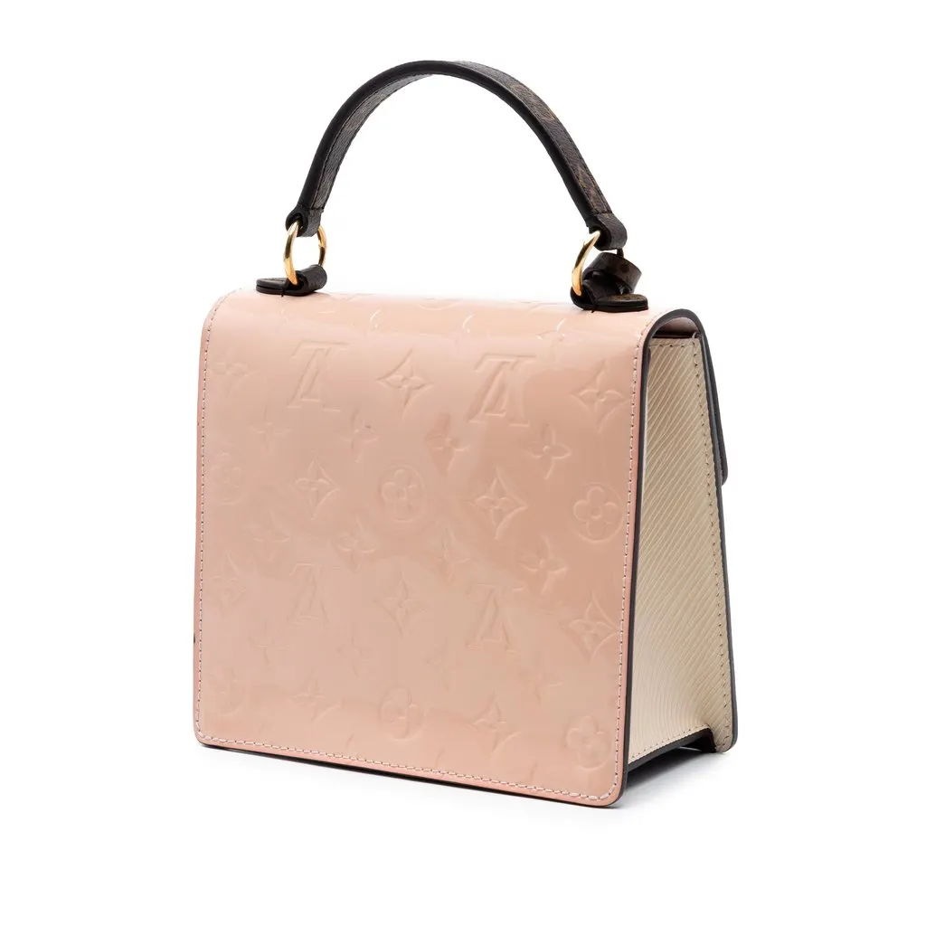 Louis Vuitton Monogram Vernis Spring Street Pink Leather Very good - Back View