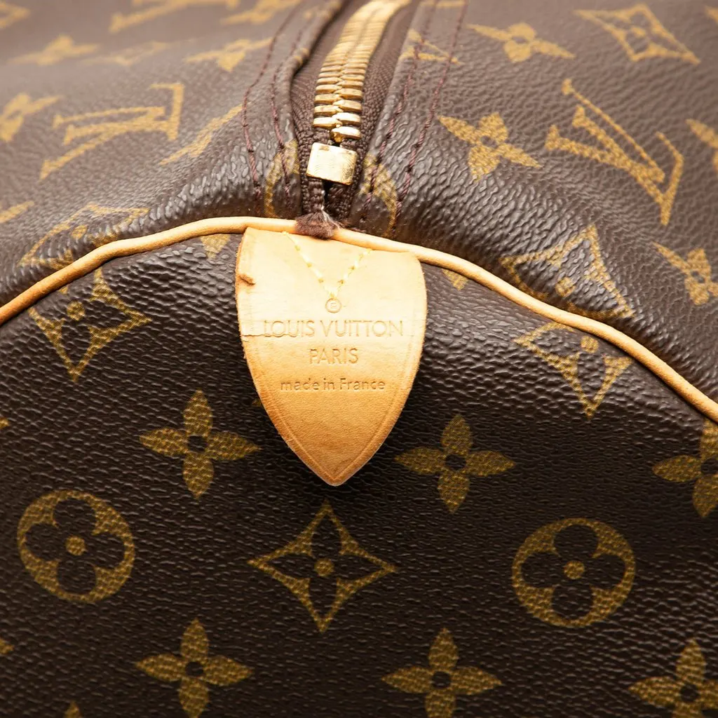 Louis Vuitton Monogram Keepall 55 Brown Good - Box View