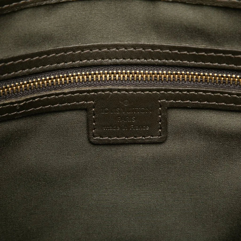 Louis Vuitton Monogram Mini Lin Lucille GM Green Very good - Box View