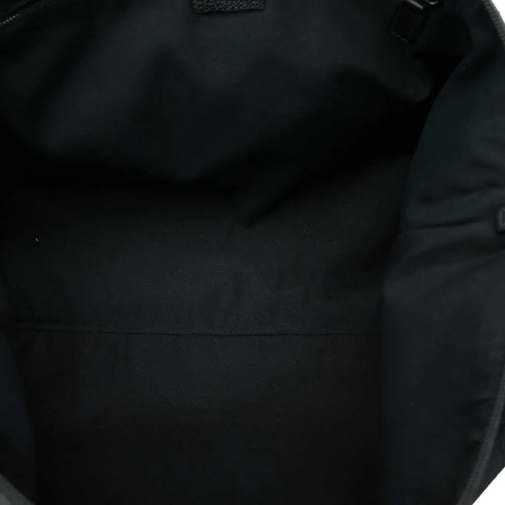 Gucci GG Nylon Crossbody Black Polyamide Good - Model View