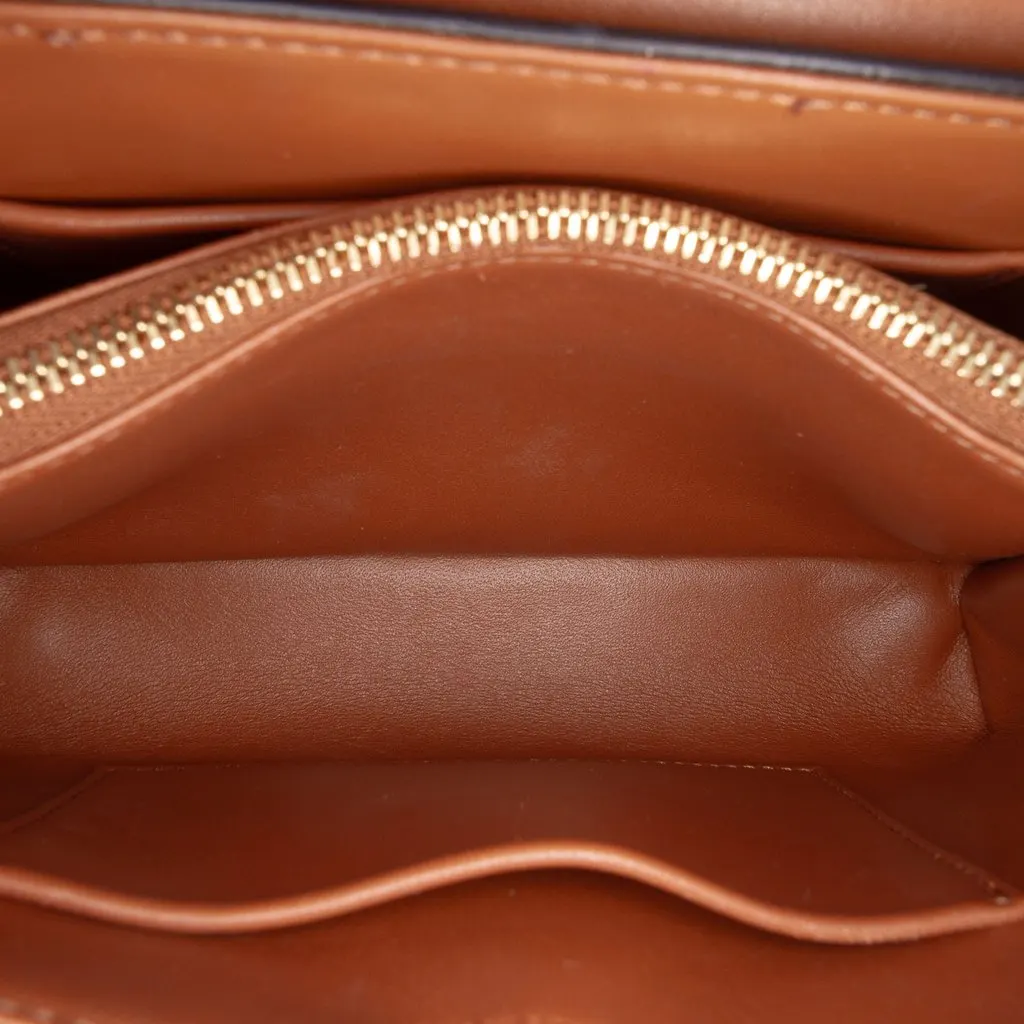 Celine Teen Triomphe Coated Canvas Nino Bag Brown Very good - Box View