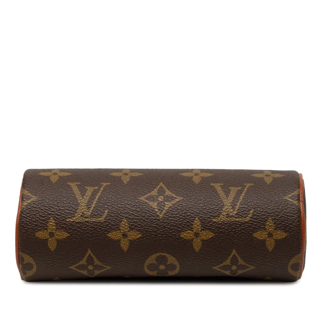 Louis Vuitton Monogram Papillon Pochette Brown Very good - Inside View