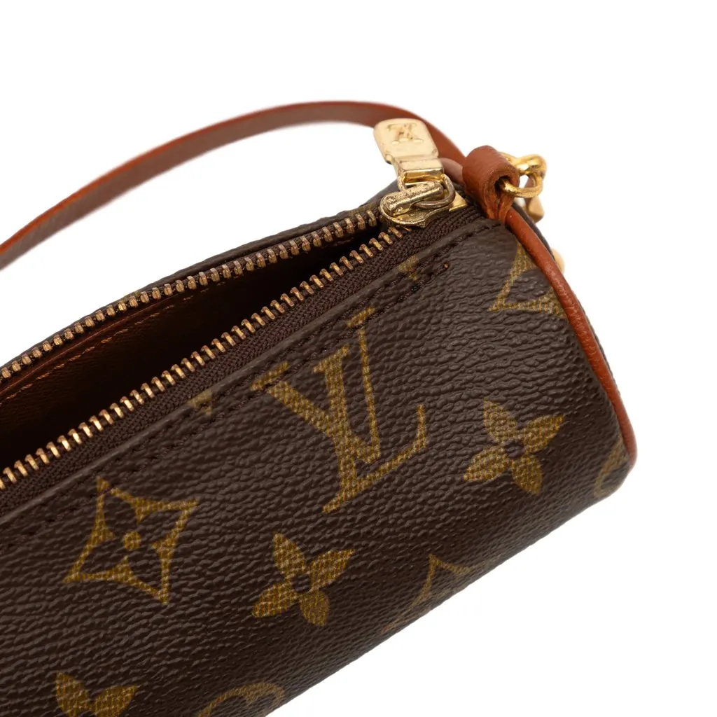 Louis Vuitton Monogram Papillon Pochette Brown Very good - Box View