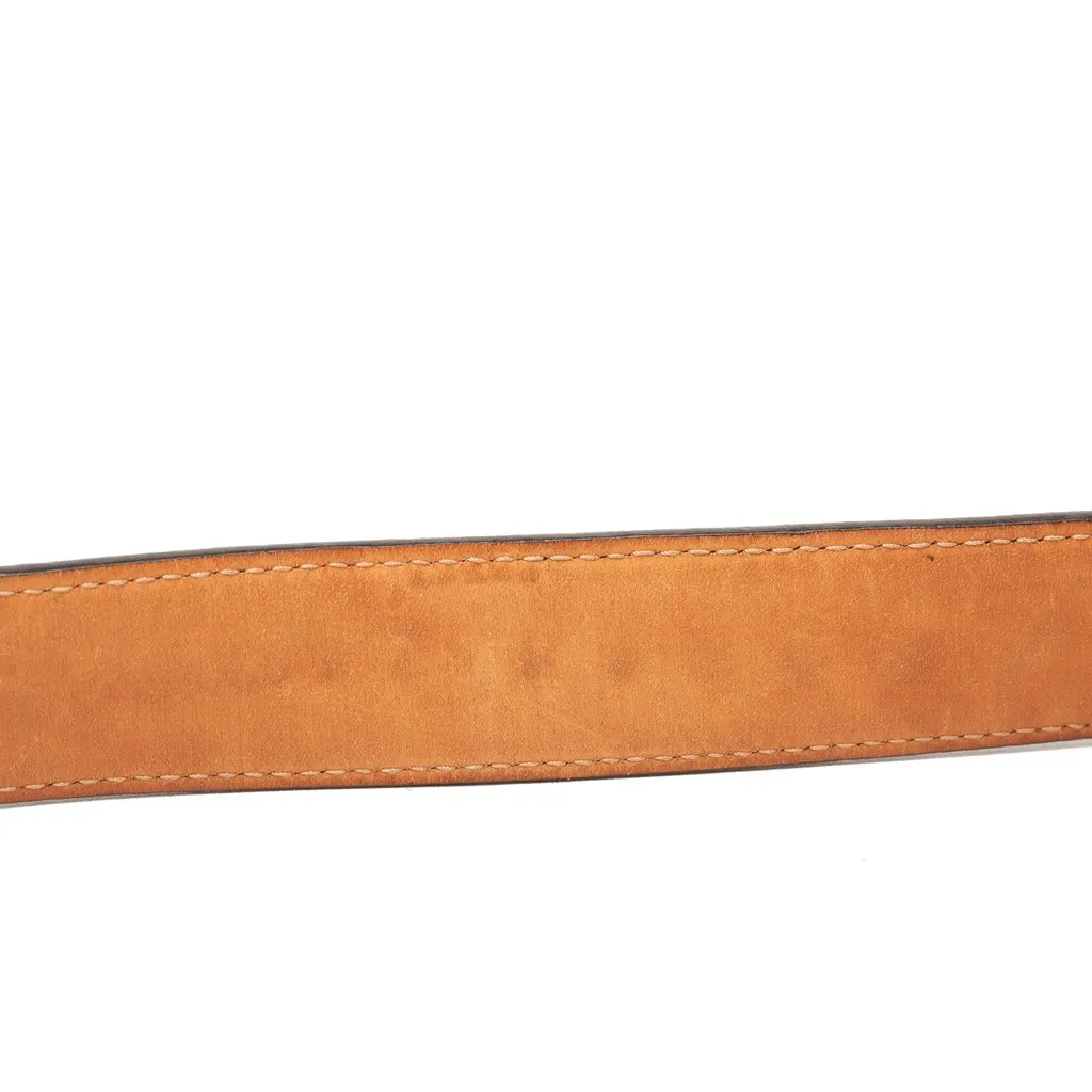 Louis Vuitton Monogram Ellipse Belt Brown Very good - Box View
