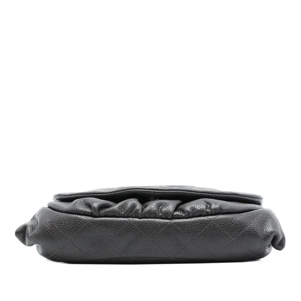 Chanel CC Caviar Half Moon Wallet on Chain MultiColor Leather Very good - Inside View