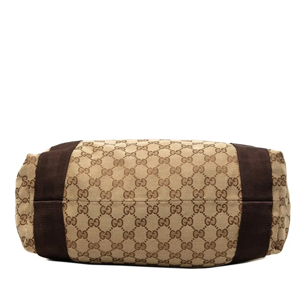 Gucci GG Canvas Tote Beige Canvas Very good - Inside View