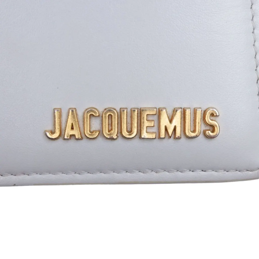 Jacquemus Leather Le Grand Bambino White Leather Very good - Box View