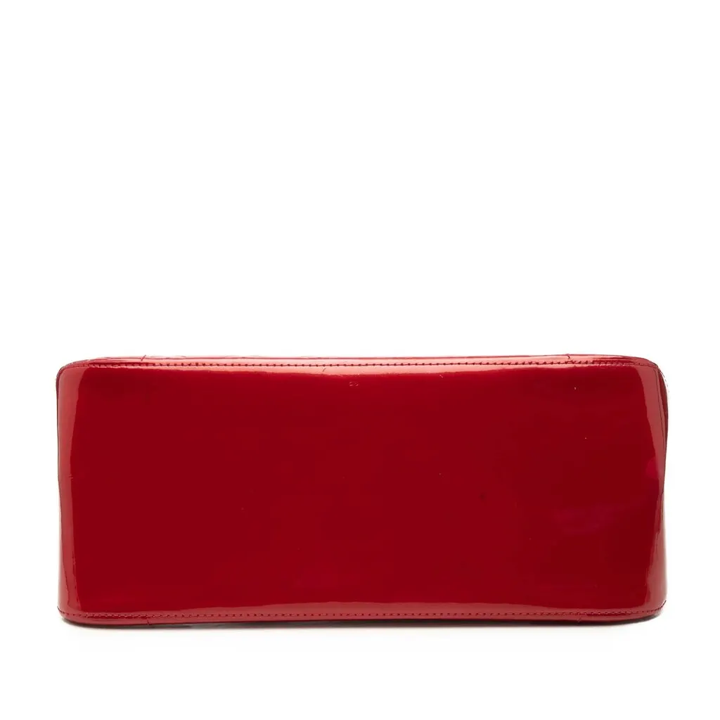 Louis Vuitton Monogram Vernis Rosewood Avenue Red Leather Very good - Inside View