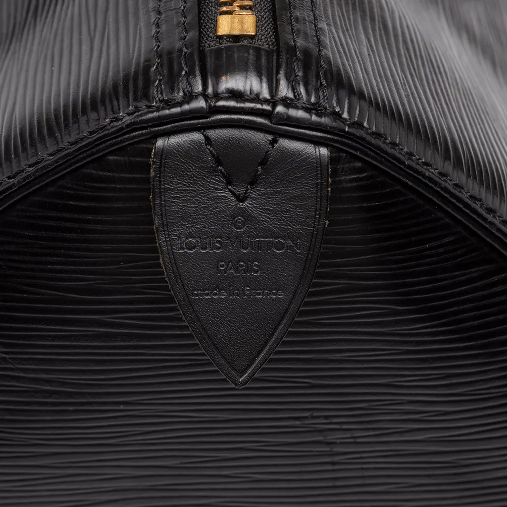 Louis Vuitton Epi Speedy 30 Black Leather Good - Box View