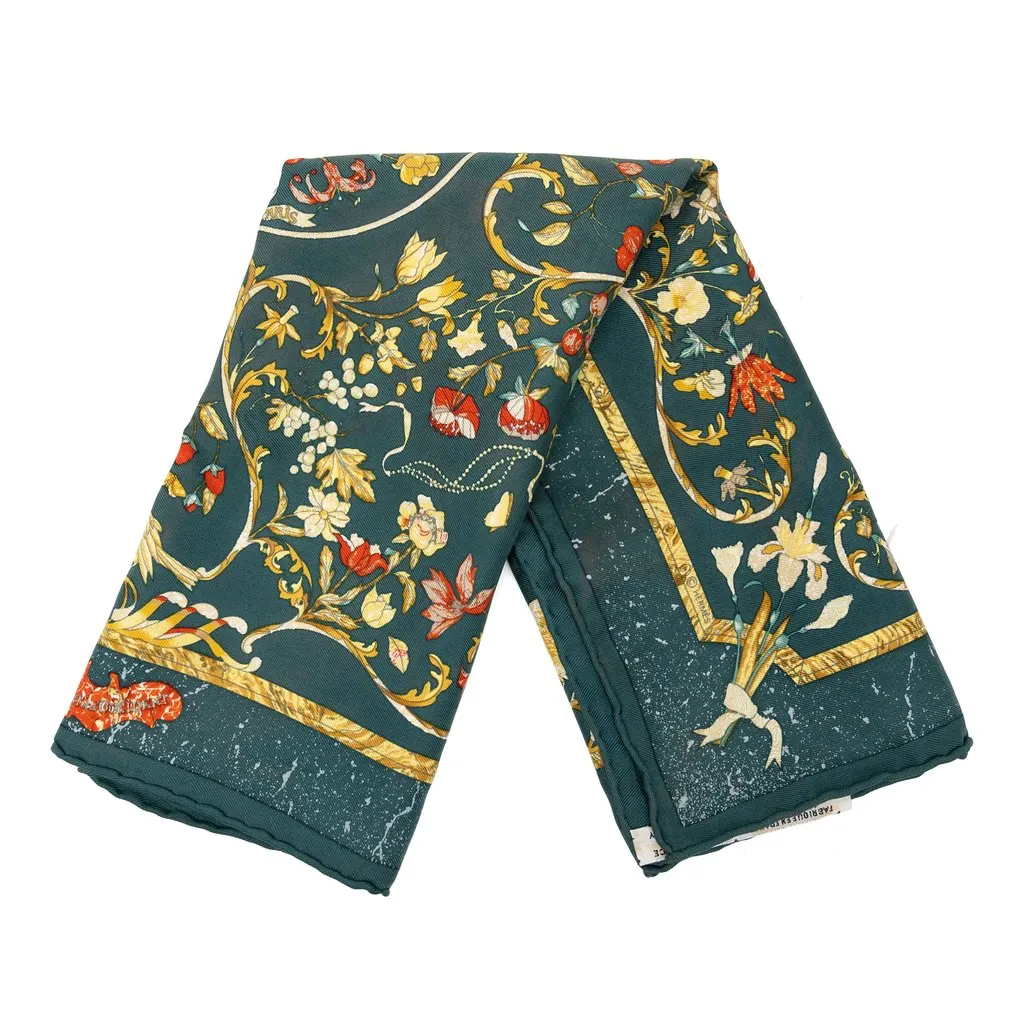 Hermès Pierres D Orient Et D Occident حرير وشاح 45