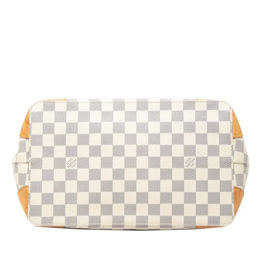 Louis Vuitton Damier Azur Hampstead PM White Very good - Inside View