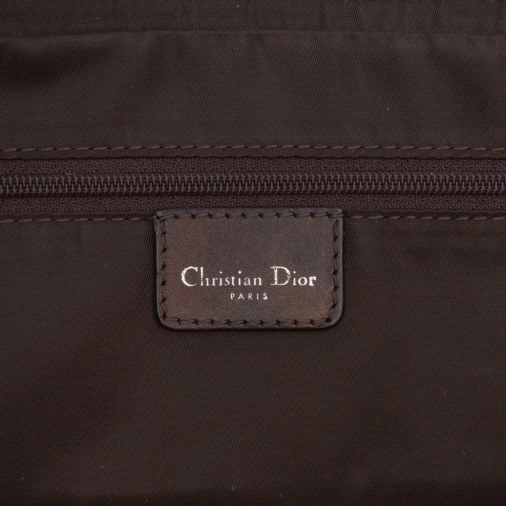 Dior Diorissimo Trotter Coated Canvas Romantique Floral Bow Handbag Brown Very good - Box View