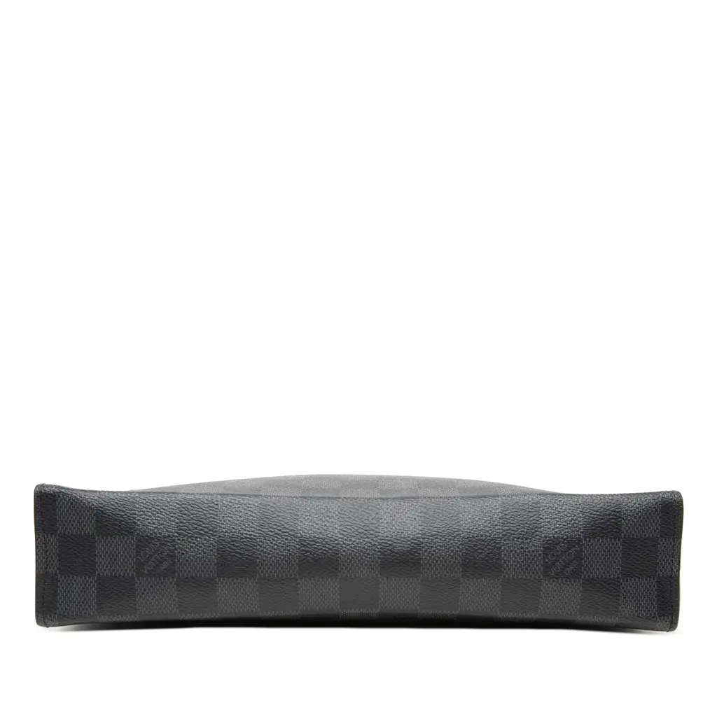 Louis Vuitton Damier Graphite Pochette Voyage MM Black Very good - Inside View