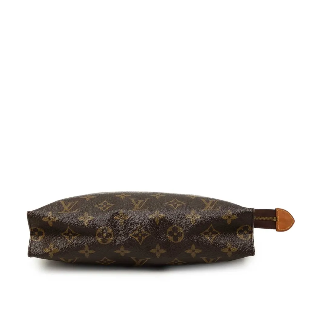 Louis Vuitton Monogram Toiletry Pouch 26 Brown Canvas Good - Inside View