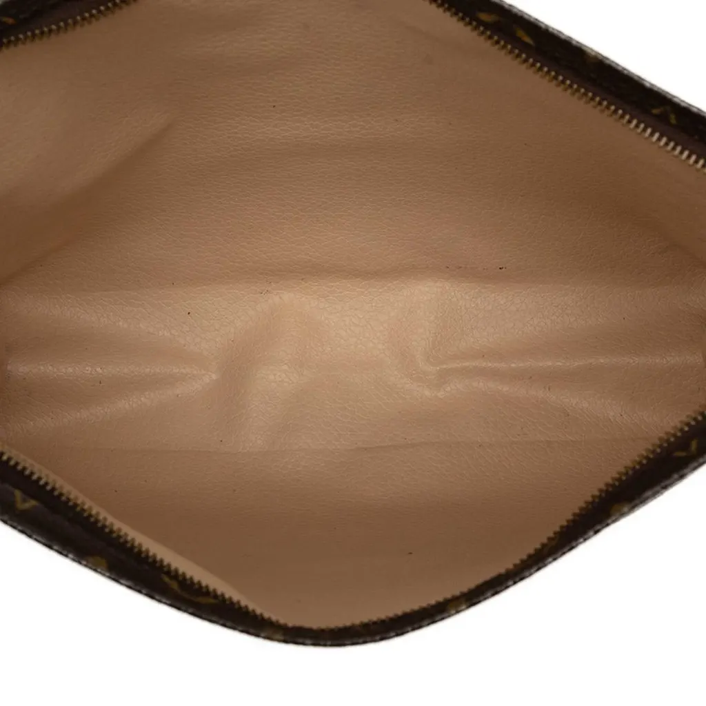 Louis Vuitton Monogram Toiletry Pouch 26 Brown Canvas Good - Model View