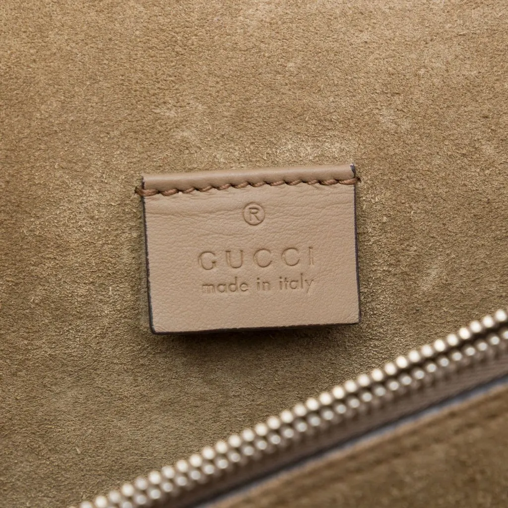 Gucci Medium GG Supreme Dionysus Shoulder Bag Beige Very good - Box View