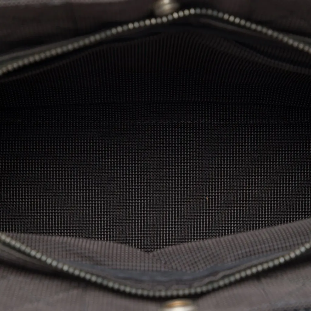 Hermès Canvas Herline PM Grey Canvas Good - Model View