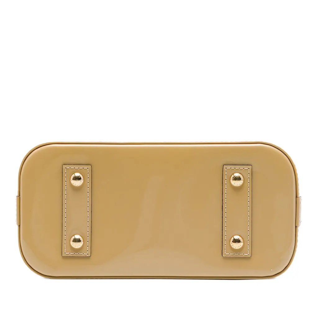 Louis Vuitton Monogram Vernis Alma BB Brown Leather Very good - Inside View