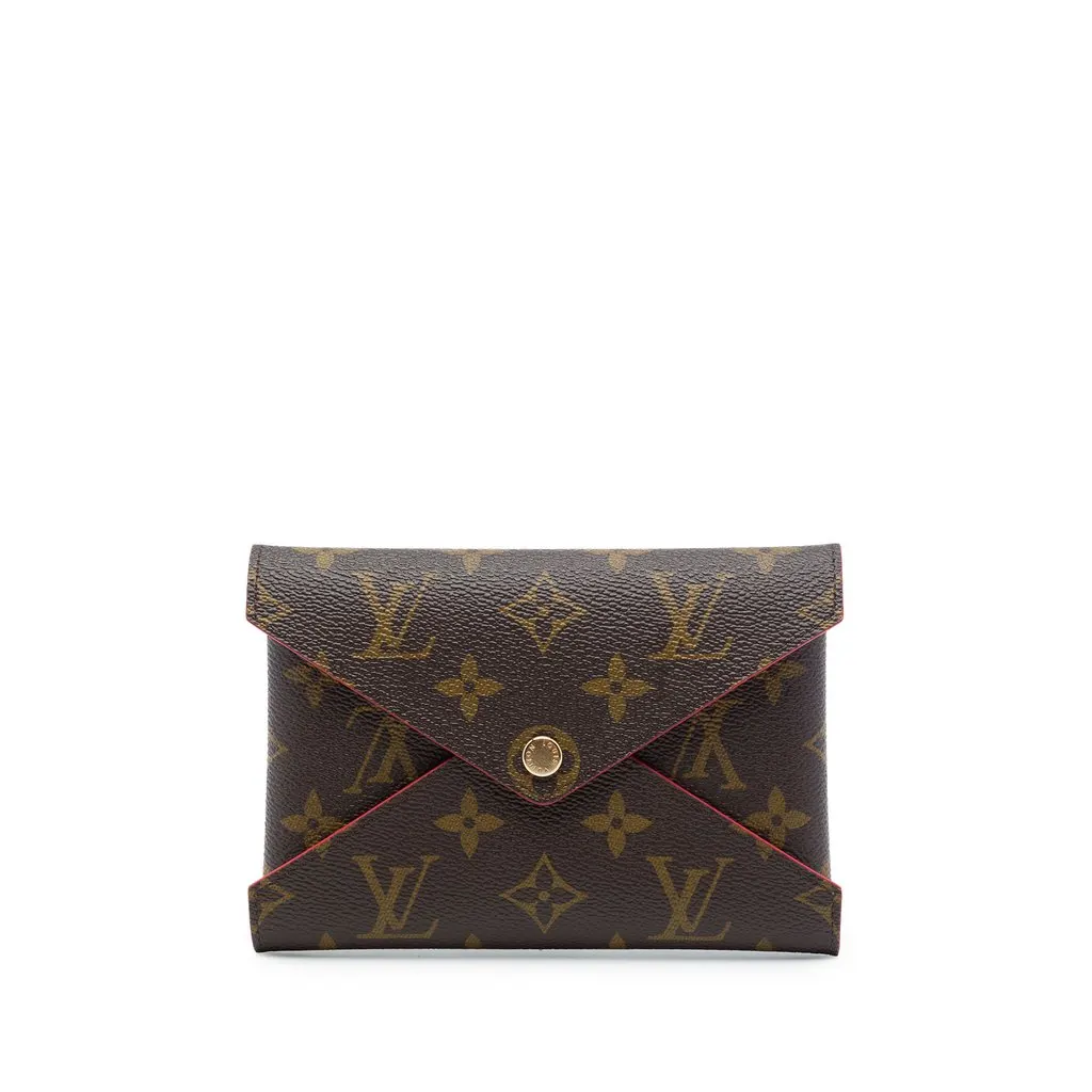 Louis Vuitton Monogram Pochette Kirigami MM Brown Canvas Very good - Front View