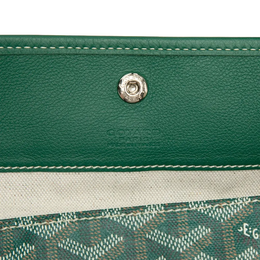 Goyard Goyardine Saint Louis GM Green Very good - Box View