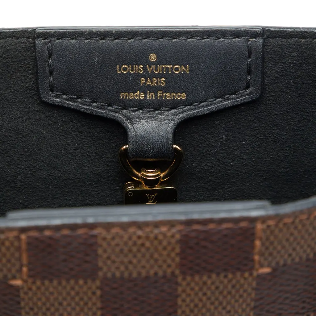 Louis Vuitton Damier Ebene Belmont PM Brown Canvas Good - Box View