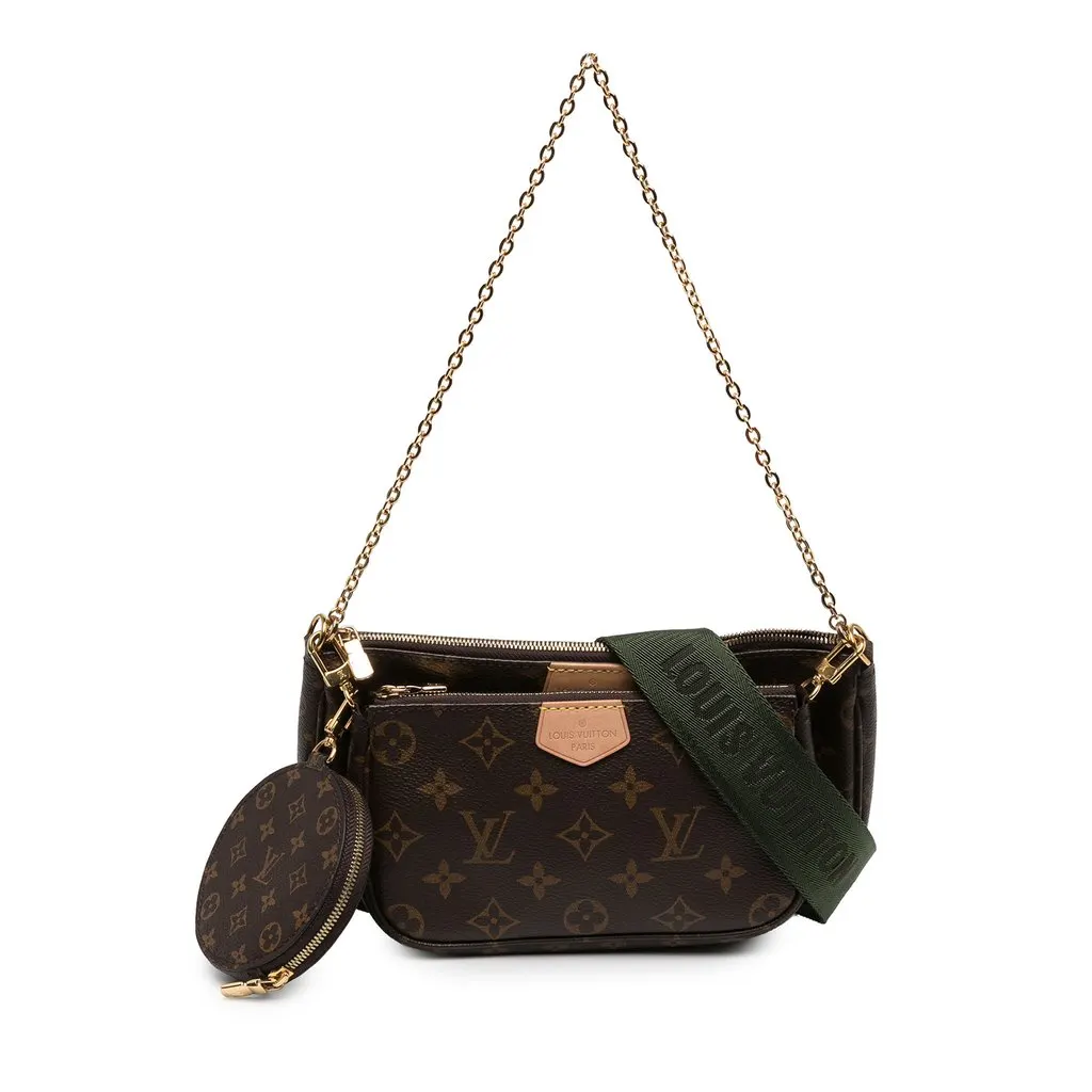 Louis Vuitton Monogram Multi Pochette Accessoires Brown Canvas Very good - Front View
