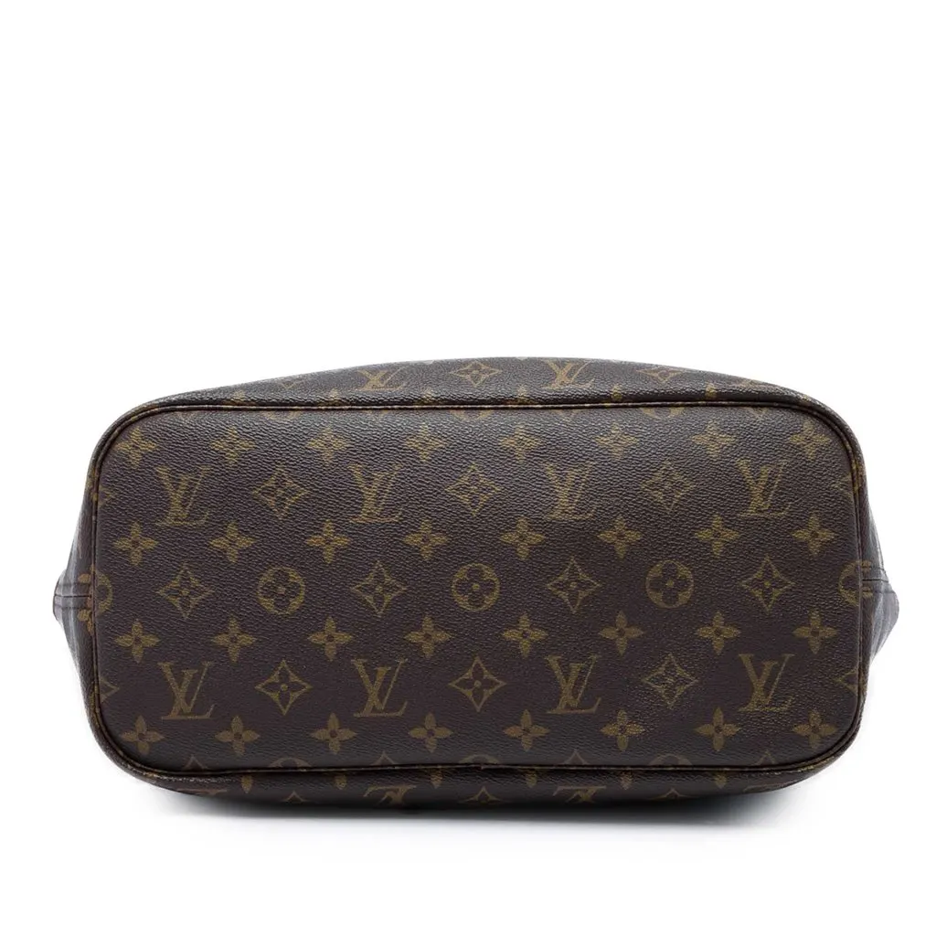 Louis Vuitton Monogram Neverfull MM Brown Canvas Very good - Inside View