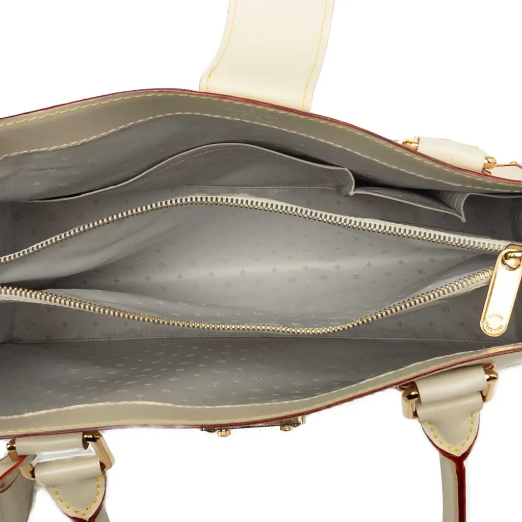 Louis Vuitton Suhali Le Fabuleux White Leather Very good - Model View