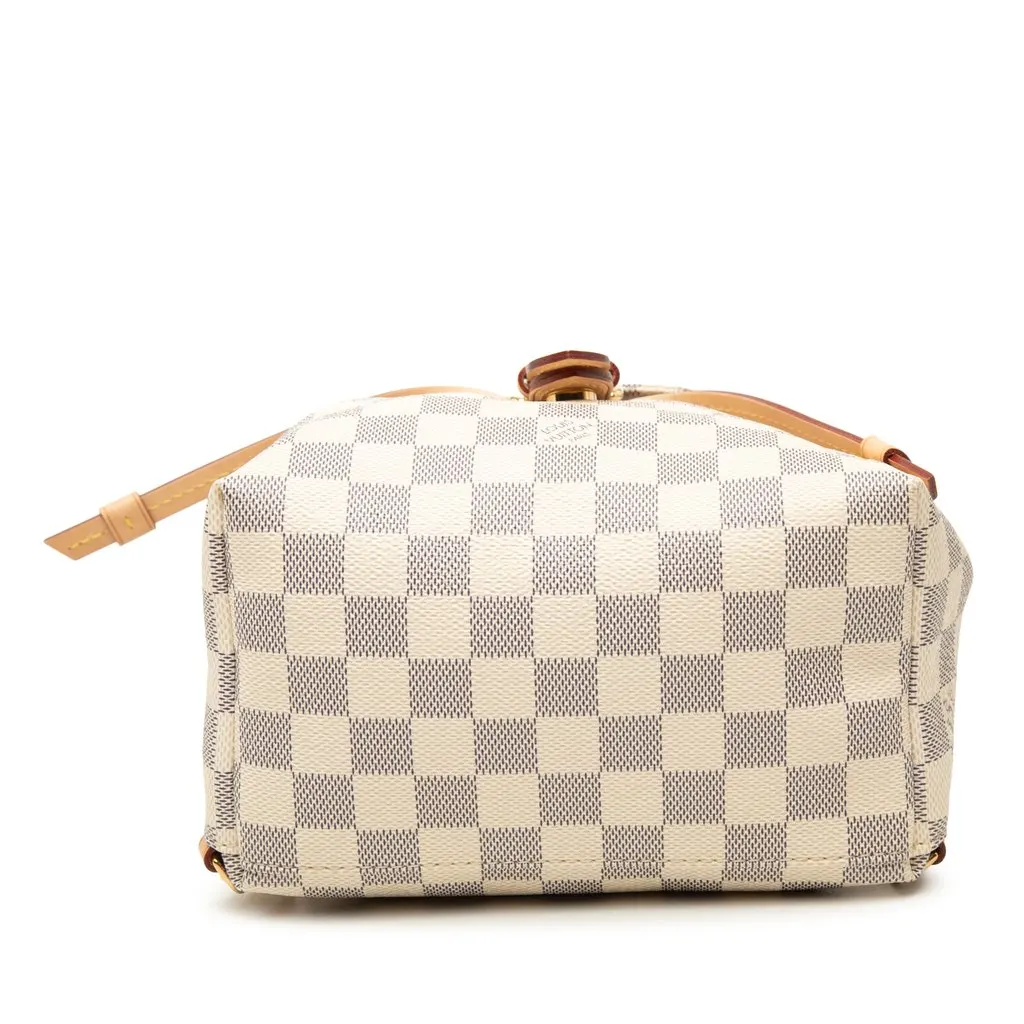 Louis Vuitton Damier Azur Sperone BB White Very good - Inside View
