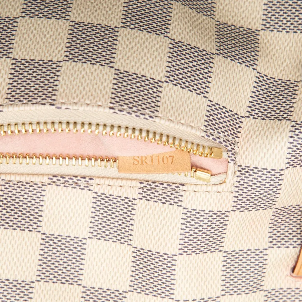 Louis Vuitton Damier Azur Sperone BB White Very good - Box View