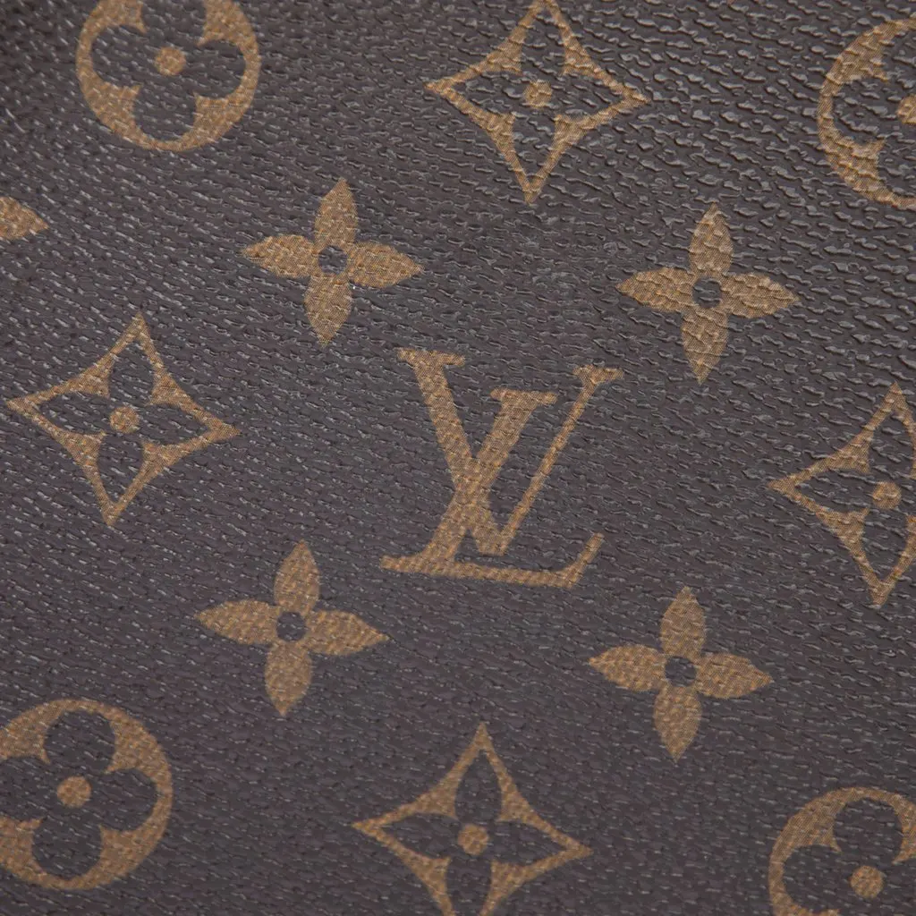 Louis Vuitton Monogram Macassar Porte Documents Jour Brown Very good - Box View