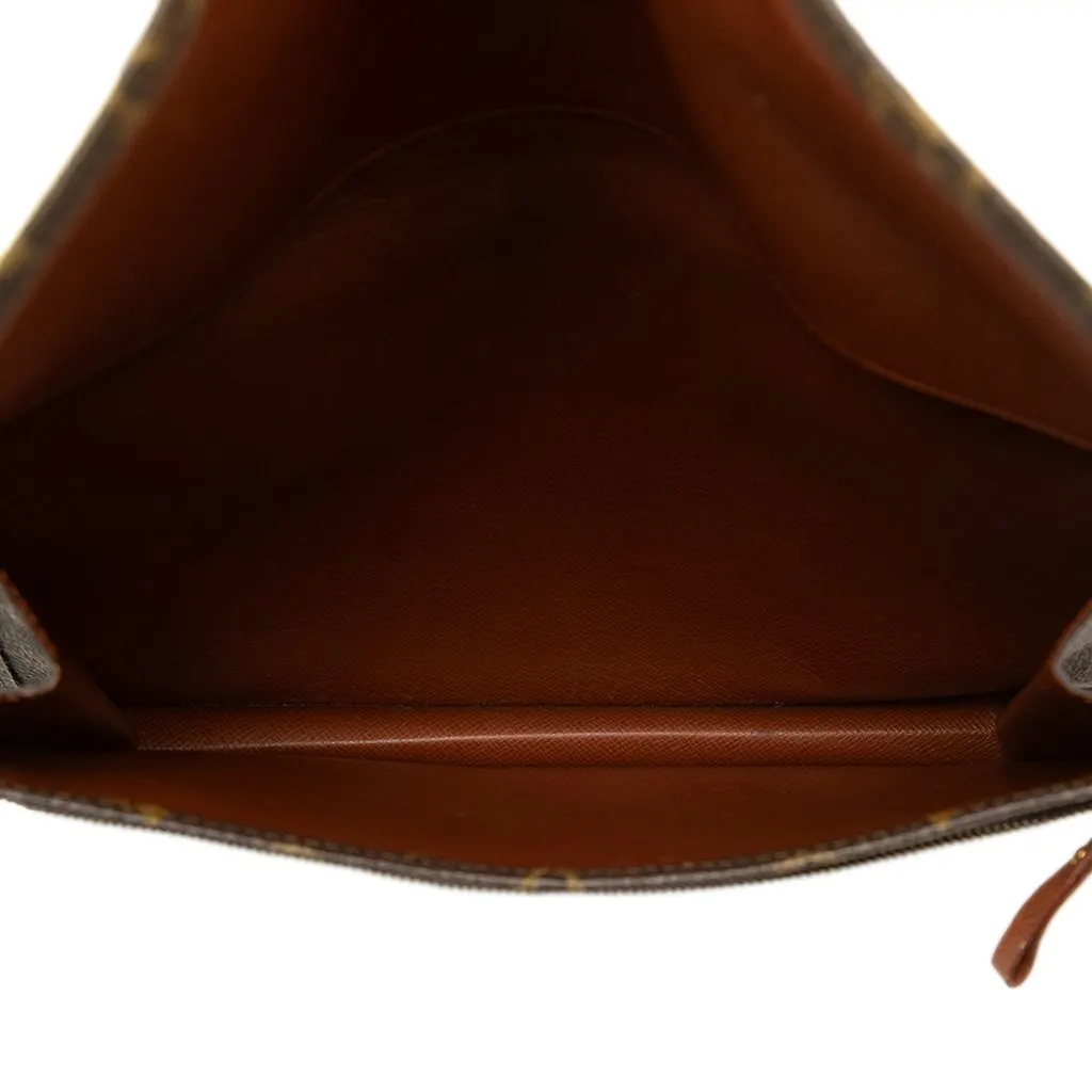 Louis Vuitton Monogram Pochette Rabat 23 Brown Canvas Good - Model View