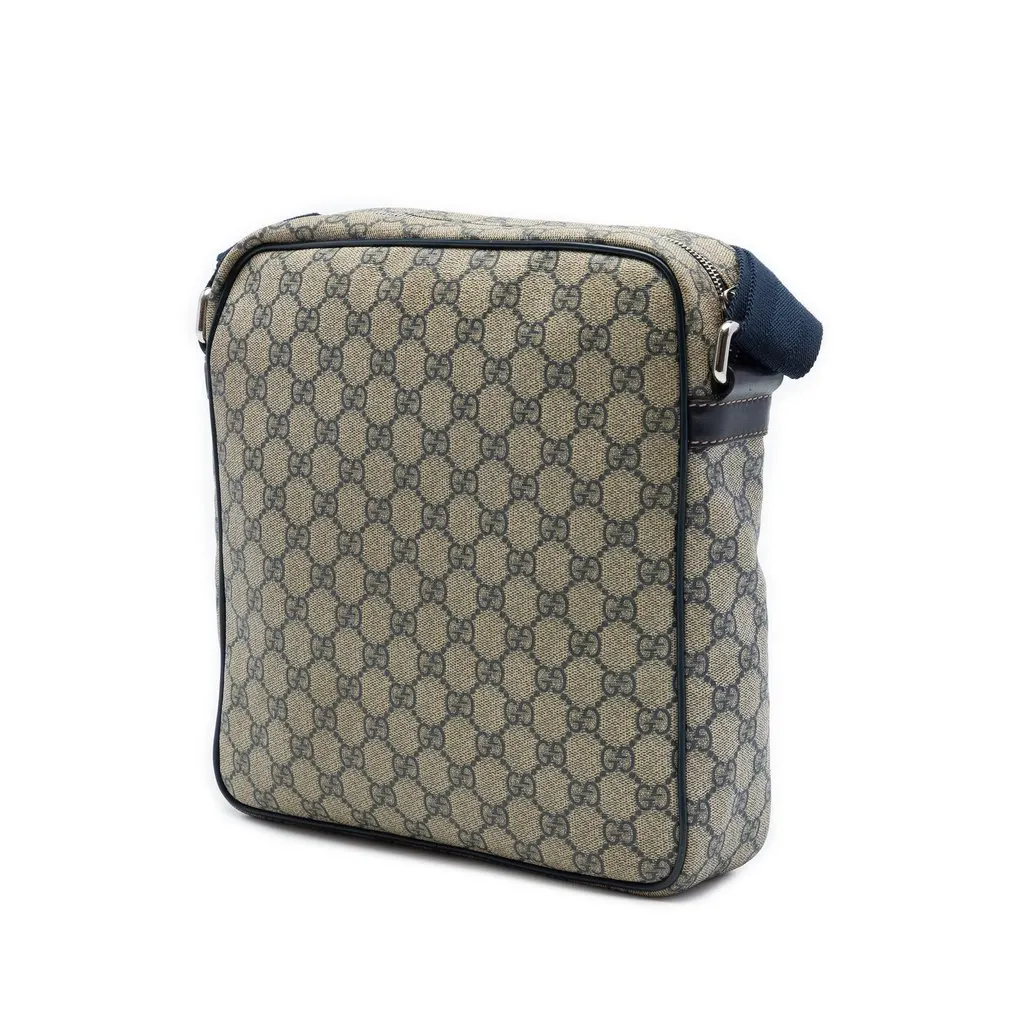 Gucci GG Supreme Crossbody Beige Very good - Back View