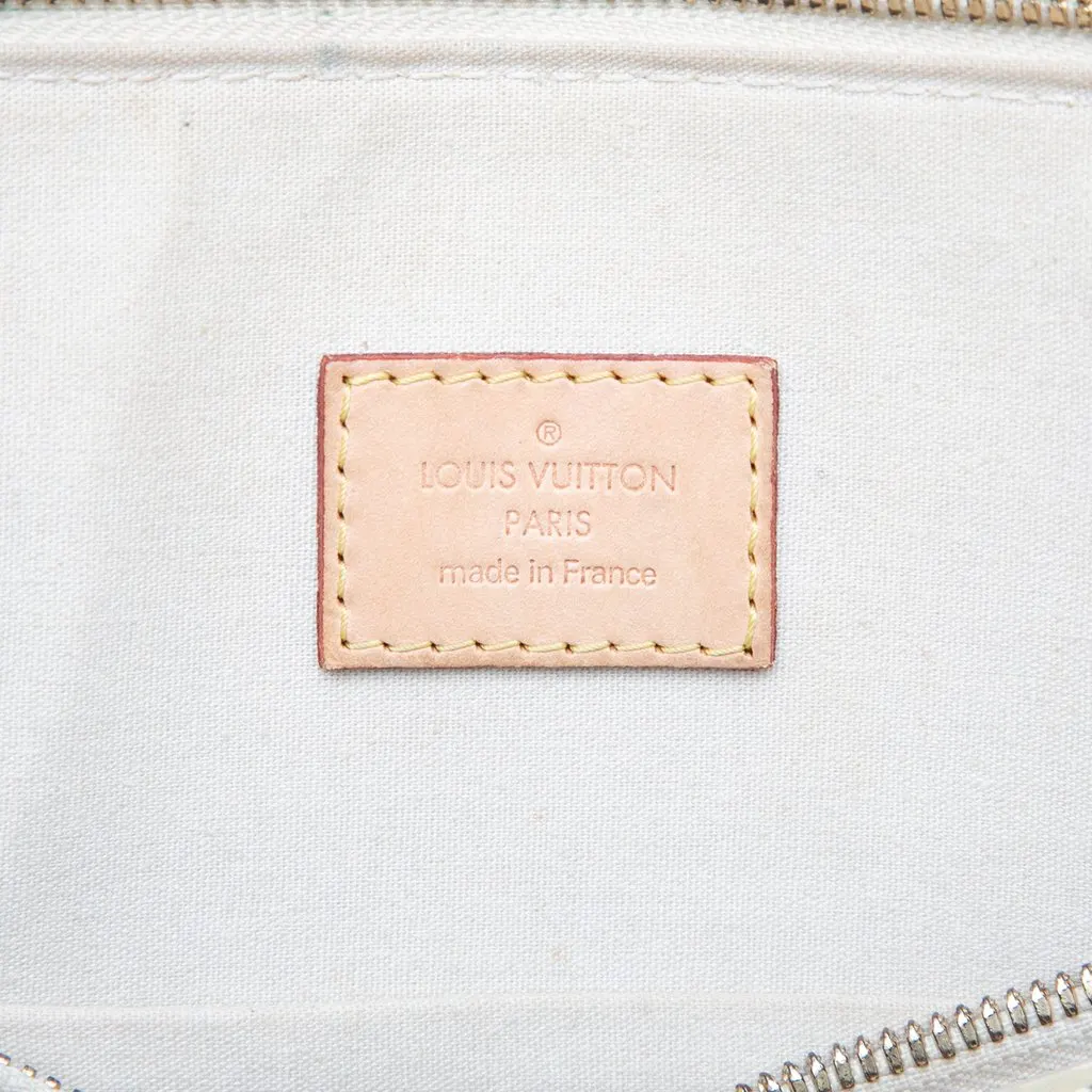 Louis Vuitton Monogram Vernis Alma GM Beige Leather Very good - Box View