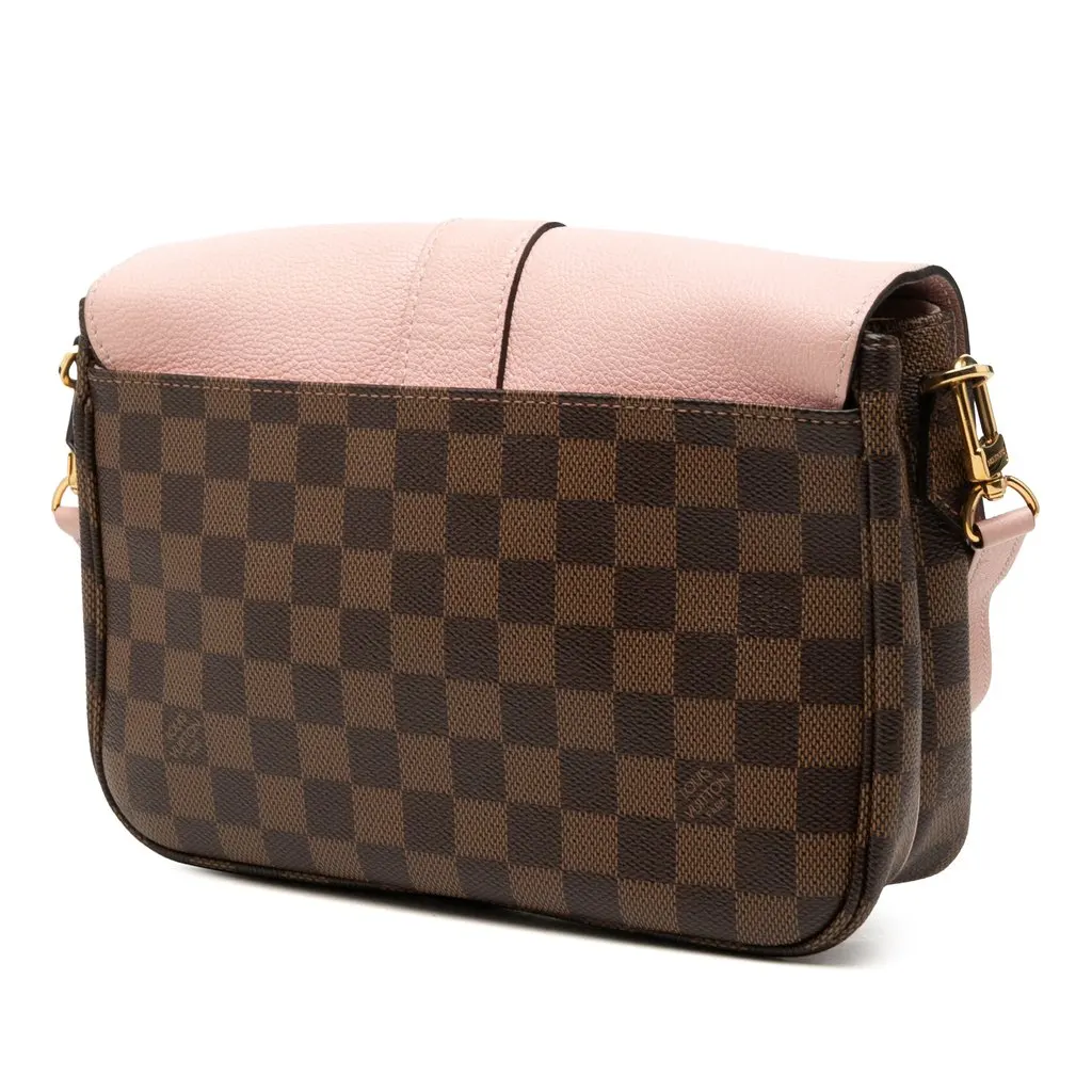 Louis Vuitton Damier Ebene Clapton PM Brown Very good - Back View