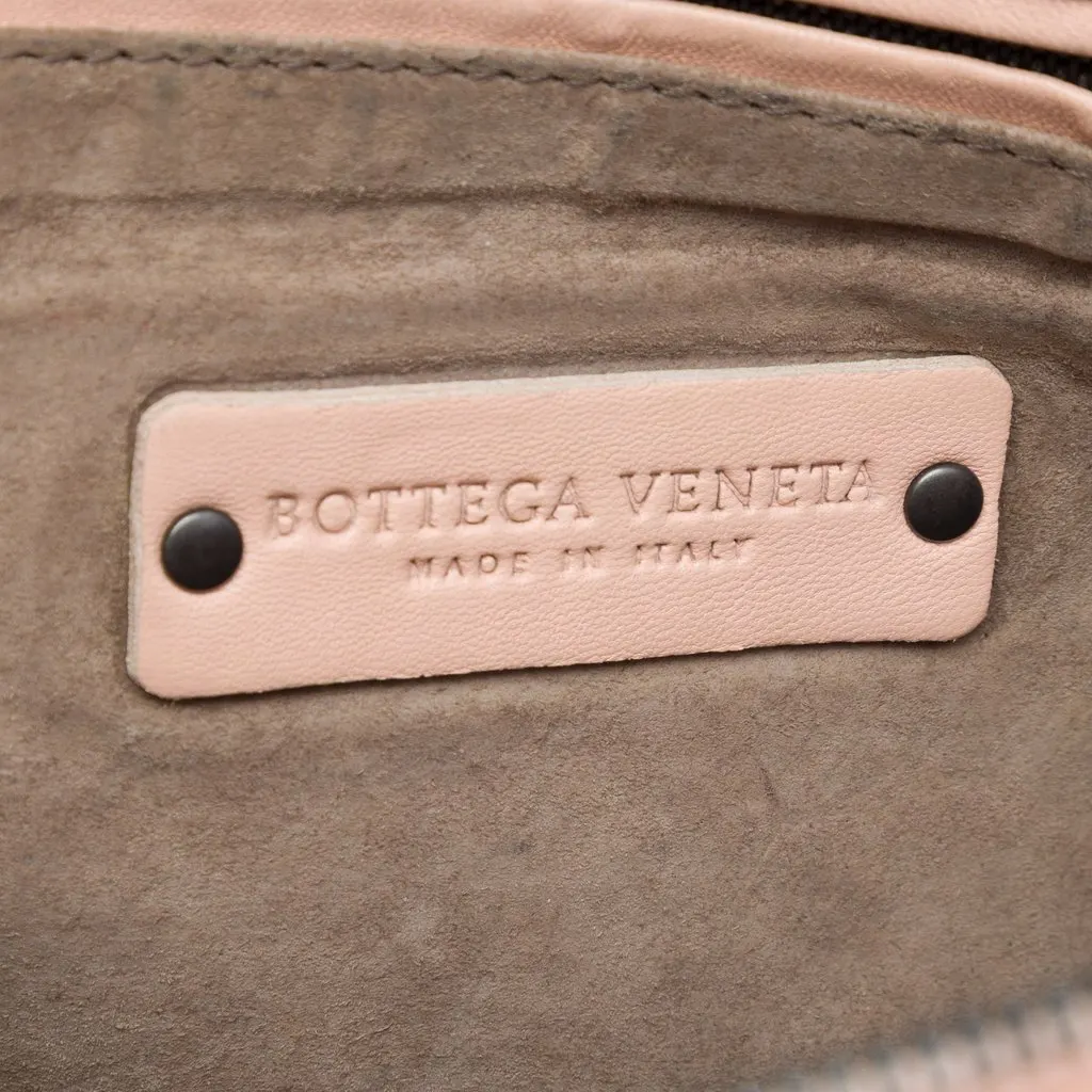 Bottega Veneta Nappa Intrecciato Nodini Crossbody Pink Leather Very good - Box View