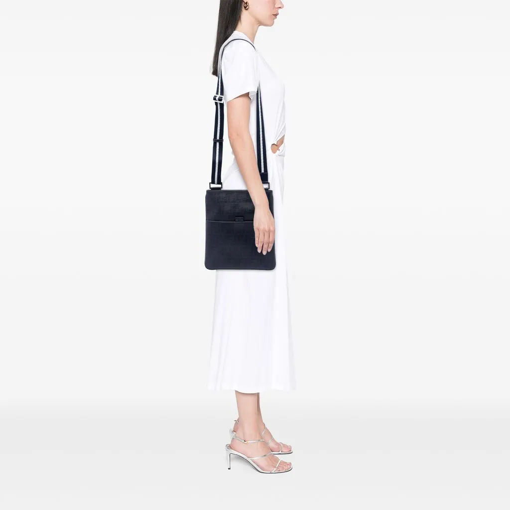 Fendi Zucca Spalmati Crossbody Blue Very good - Box View