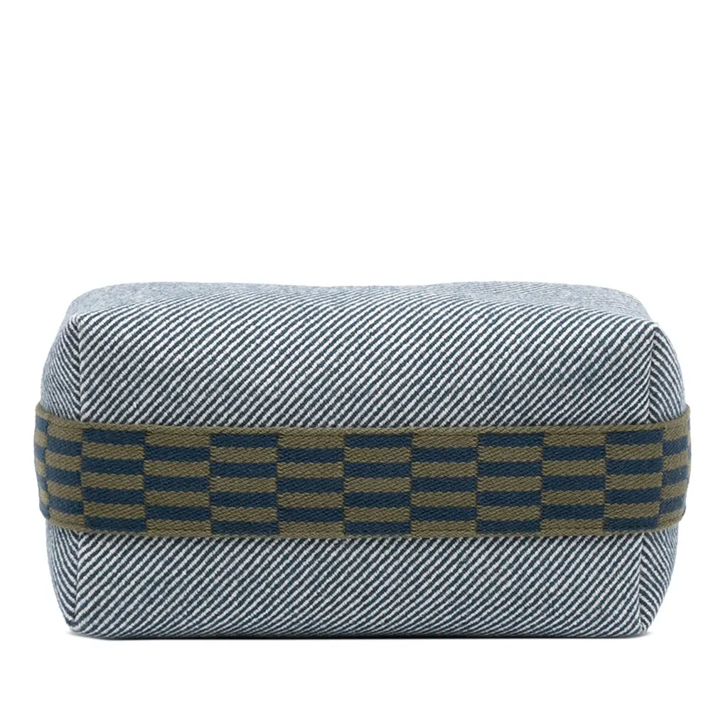 Hermès Small Wool Bride A Brac H Natte Case Blue Very good - Inside View