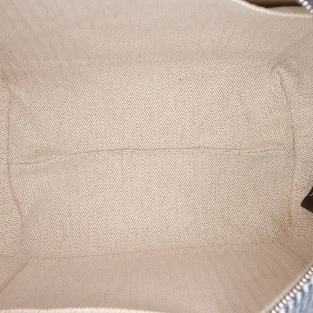 Hermès Small Wool Bride A Brac H Natte Case Blue Very good - Model View