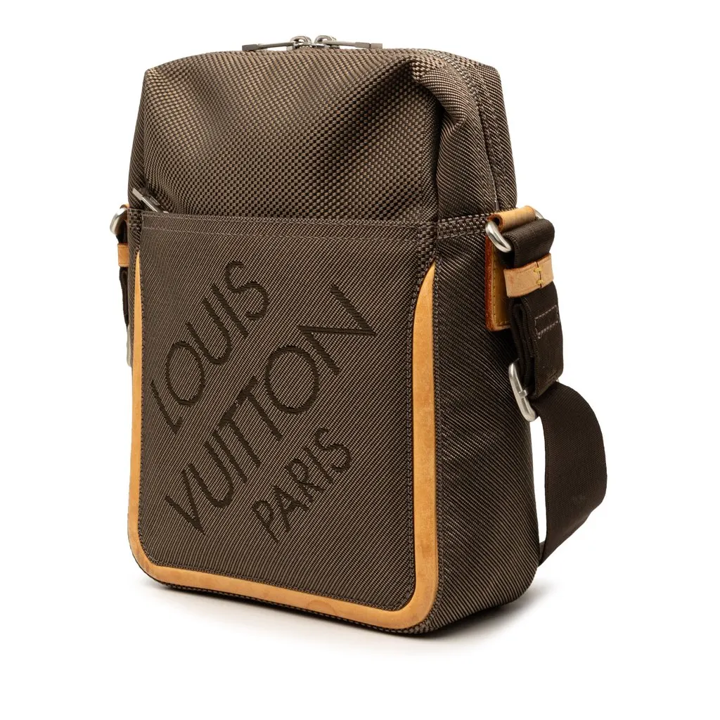 Louis Vuitton Damier Geant Citadin Brown Very good - Back View
