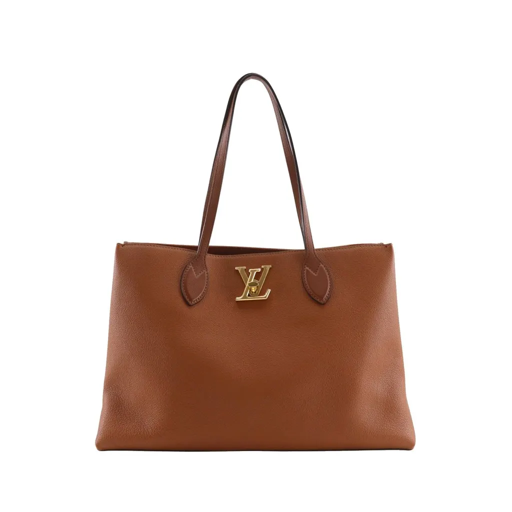 Louis Vuitton Leather Lockme Shopper Tote