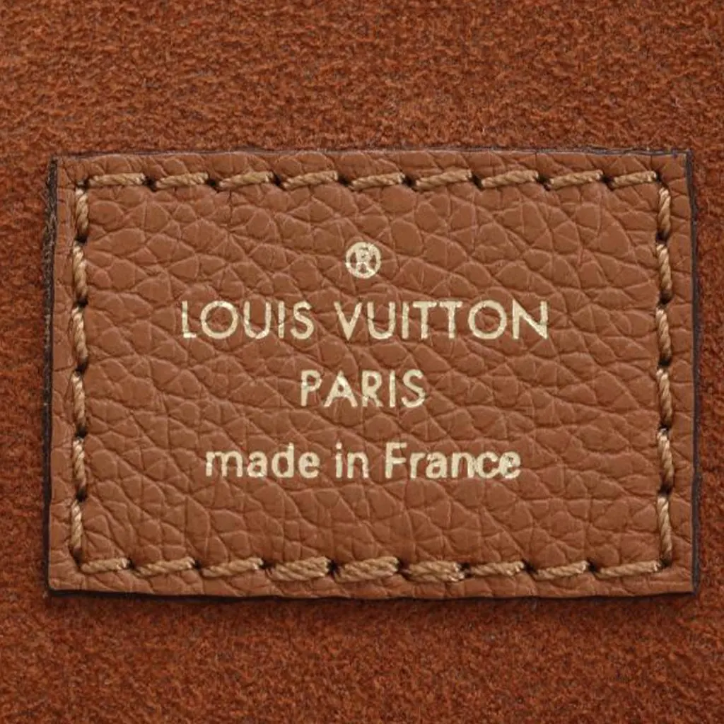 Louis Vuitton Leather Lockme Shopper Tote Brown Leather Very good - Box View