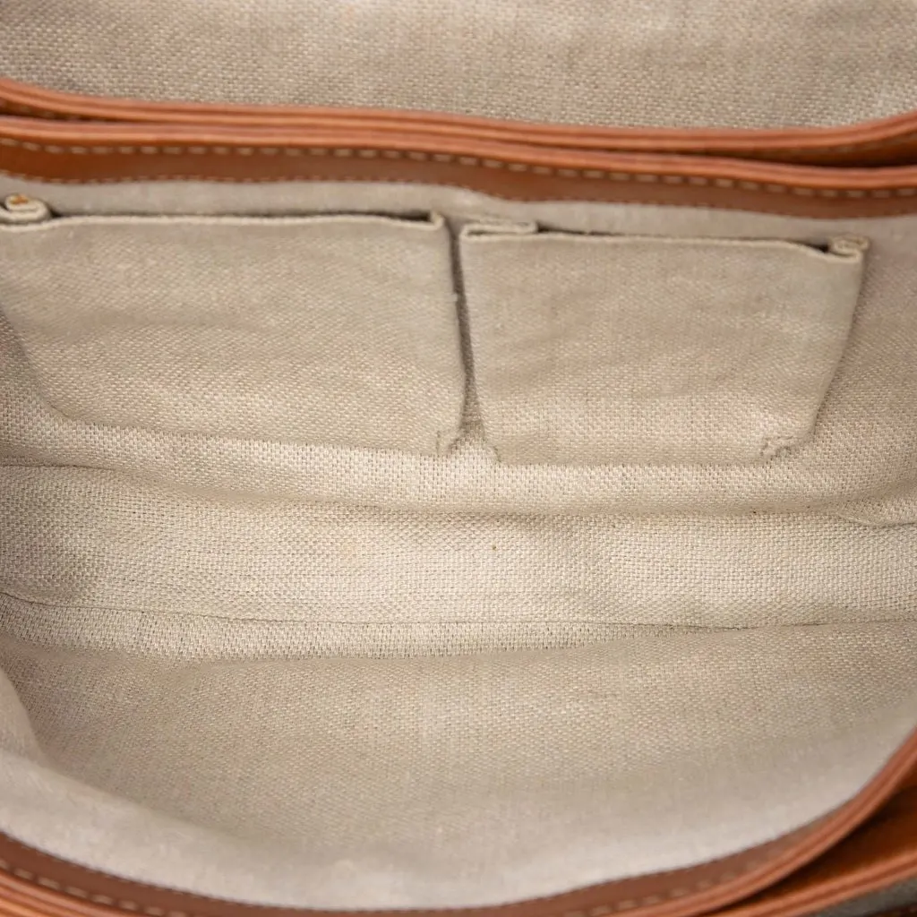 Gucci Calfskin Marrakech Crossbody Brown Leather Very good - Model View