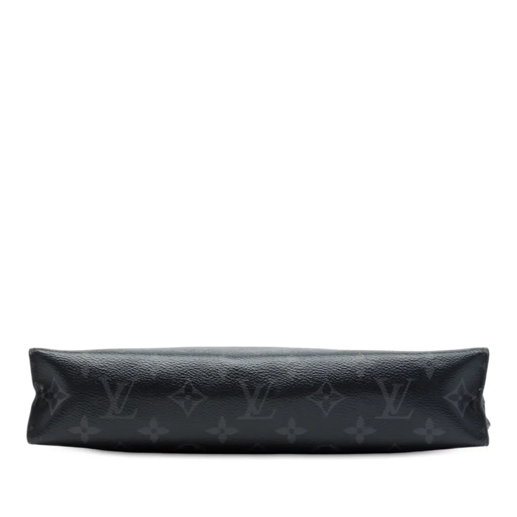 Louis Vuitton Monogram Eclipse Pochette Voyage MM Black Very good - Inside View